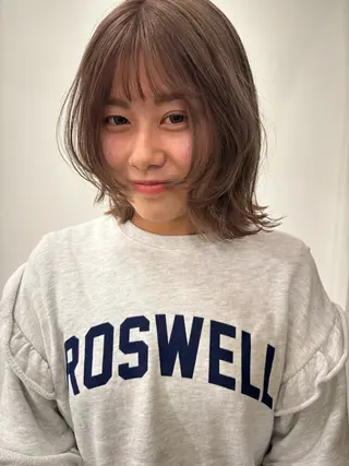 ショート mirai/ブリーチ ダブルカラーのヘアスタイル