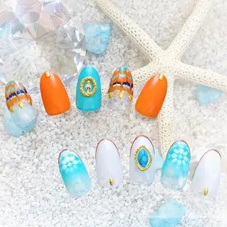 ネイル 六本木ネイル阡夜一夜 当日&持ち込み歓迎のネイルデザイン