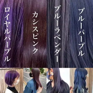 ロング カラー ナカタケ ユウのヘアスタイル