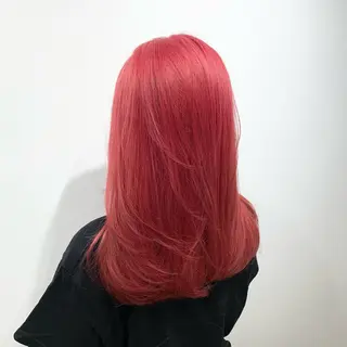 ロング カラー ヘアアレンジ キヨミ 韓国レイヤーカットのヘアスタイル