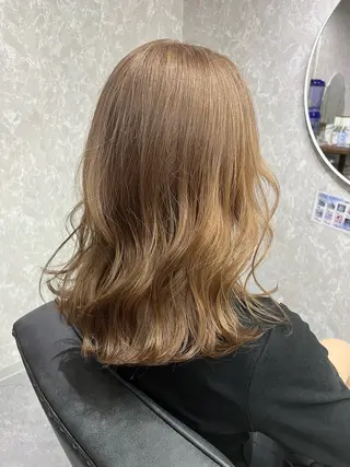 ロング カラー 池田 真衣のヘアスタイル