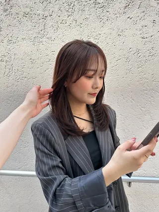 ロング カラー nao/福岡美容室 パーマ/ボブパーマのヘアスタイル