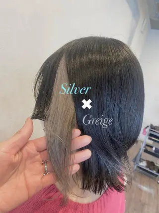 ミディアム 美容室Limb所属・髪質改善/縮毛/小林 水葵のヘアスタイル