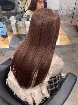 カラー 🍒暖色系 カラー🍒MEIのヘアスタイル