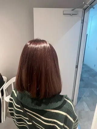 ミディアム カラー ナカムラ ツバサのヘアスタイル