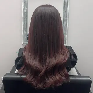 ロング BALE所属・祥華(さちか)／透 明感カラー／髪質改善のヘアスタイル