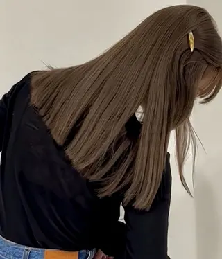 セミロング 菊地 万佐久のヘアスタイル