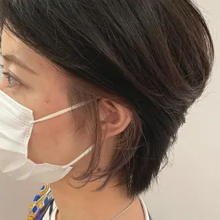 ショート 韓国風レイヤーカット 🇰🇷❕モカのヘアスタイル