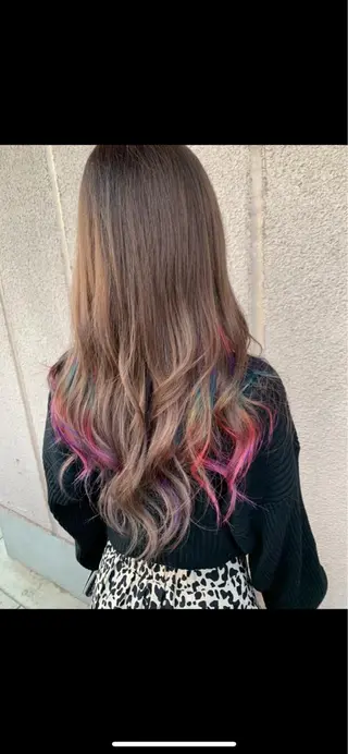 ロング エミュスト心斎橋所属・🎨カラー&髪質改善 松葉優希のヘアスタイル