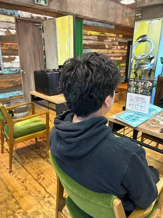 パーマ BURANKO所属・三浦義久/仙台/ レイヤーカットのヘアスタイル