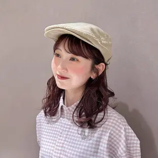 ミディアム パーマ Aya/パーマ /表参道のヘアスタイル