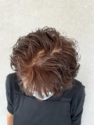 ショート 髪質改善⚡️カラー 🍀武久 誠🍀のヘアスタイル