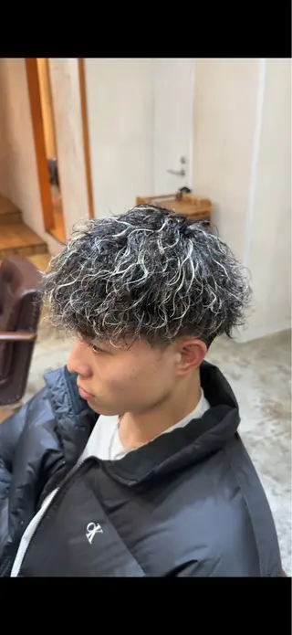カラー メンズ メンズ特化美容師/ たっしーのヘアスタイル