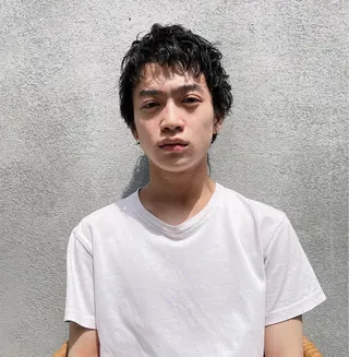 ショート メンズ 渋谷/原宿/メンズ/ コヤマトモヤのヘアスタイル