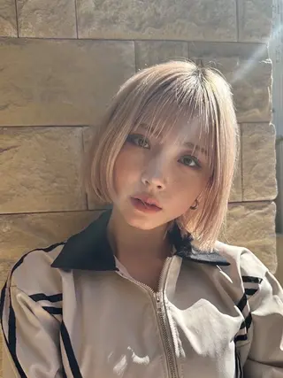 ショート Moana大宮店所属・石坂駿伍/縮毛矯正/ ストレート/髪質改善のヘアスタイル