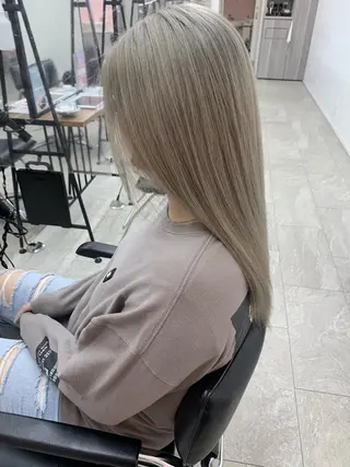 ロング カラー kitagawa mayuのヘアスタイル