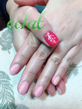 ネイル センター南 eclatのネイルデザイン