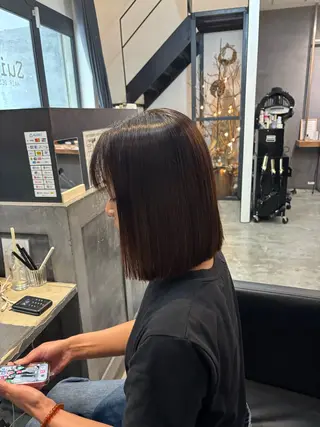 ショート ボブ/可愛いスタイル ⠀夢 空 🌼✨のヘアスタイル