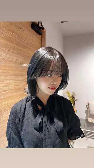 ショート カラー MINX The pass所属・透明感ケアカラー/ レイヤー/ryokaのヘアスタイル