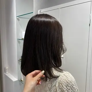 ミディアム カットカラー縮毛矯正 募集／Otohaのヘアスタイル