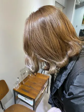 ロング カラー きよはらちさき🍑 柔らかカラー🌱🫧のヘアスタイル