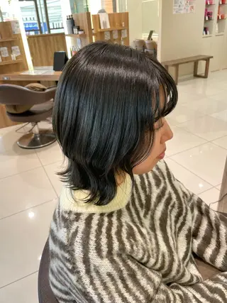 カラー luck みうのヘアスタイル