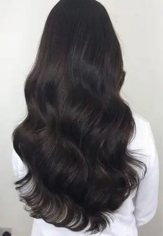 ロング カラー JUNO韓国ヘア MIAN.⋆𝜗𝜚のヘアスタイル
