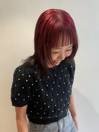 ミディアム 流音 【直前割あり】のヘアスタイル
