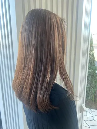 ロング 💚ミヤマ アンナ☘️のヘアスタイル