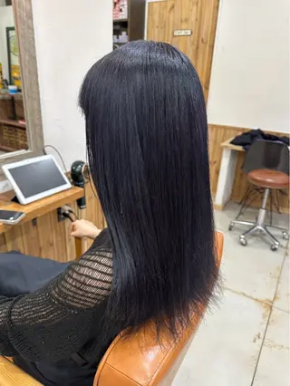 ロング カラー 🌈ダブルカラー🌈 💚みやのしんじ💚のヘアスタイル