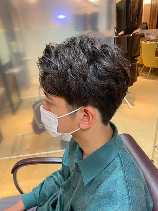 メンズ KAZU所属・安藤 慎悟のヘアスタイル