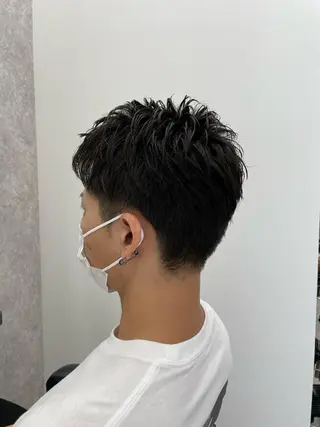 ショート 佐々木 達也のヘアスタイル