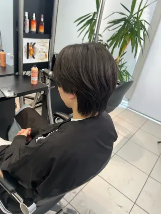メンズ ハッタ ミクのヘアスタイル