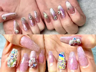 ネイル Queennail 北堀江megumiのネイルデザイン