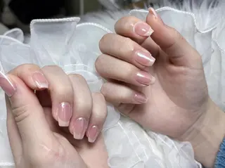 ネイル ki🍒🍒 ki ツルツルネイルのネイルデザイン