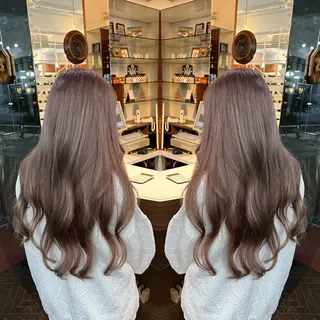 ロング カラー レイヤー/ボブ/ ミニボブ/AOIのヘアスタイル