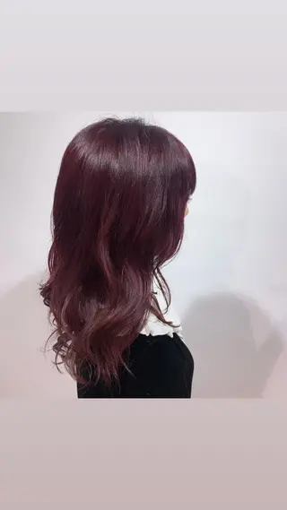 カラー 🍓ハイトーンカラー 🎀nene🍓のヘアスタイル