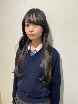 ロング AO所属・RISAKO 艶髪モテヘア🎀府中のヘアスタイル