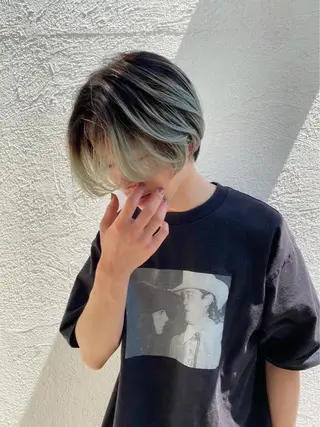 メンズ パーマ、髪質改善 菊地美月のヘアスタイル