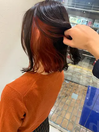 ショート カラー ヘアアレンジ 店長 大方康暉のヘアスタイル