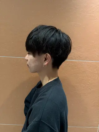 メンズ 森本 シェビーのヘアスタイル
