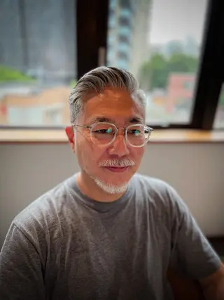 メンズ THE MAN　Leverage New York所属・花形 知希のヘアスタイル