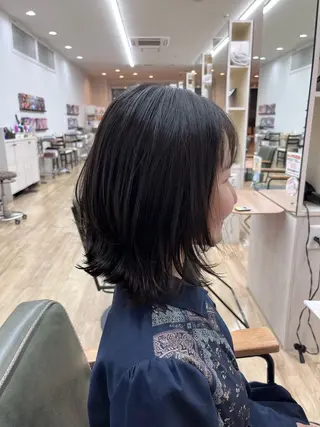 ミディアム セミjrスタイリスト /田尾凌雅のヘアスタイル