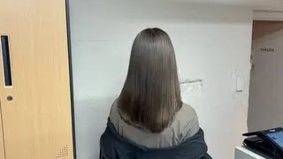 セミロング tokute 中野真咲🐺のヘアスタイル