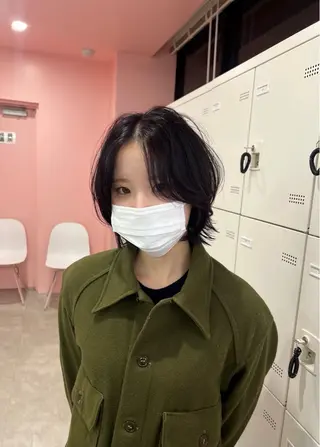 ショート レイヤーカット/ケ アブリーチ/Moeのヘアスタイル