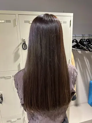 カラー パーマ ヘアアレンジ 🤍レイヤーカット/ ベージュヘア🤍のヘアスタイル