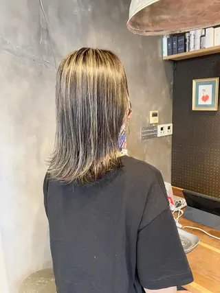ミディアム カラー ヘアアレンジ D.log 大和西大寺店所属・川崎 雅大のヘアスタイル