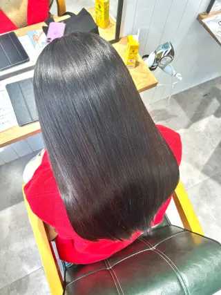 ロング 茅ヶ崎/縮毛矯正/ ソノカのヘアスタイル