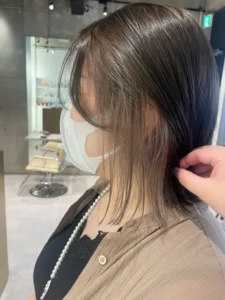 ミディアム AIKA🤍 カットモデル募集🫧のヘアスタイル