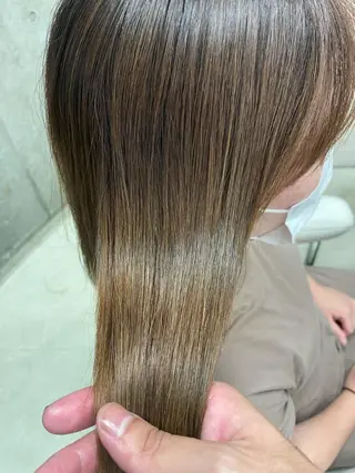 ミディアム le. pidorgeのヘアスタイル